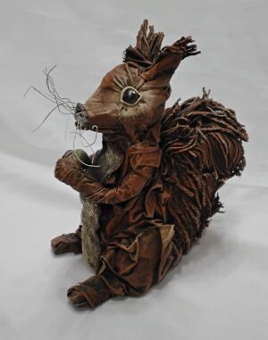 Cyril the Squirrel 2 session Workshop Fabric Sculpted