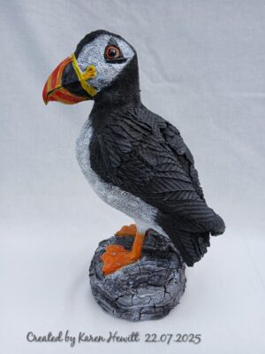 Puffin 3D Fabric Sculpture Workshop ( Masterclass Version)