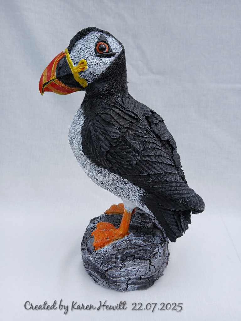 Puffin 3D Fabric Sculpture Workshop ( Masterclass Version)