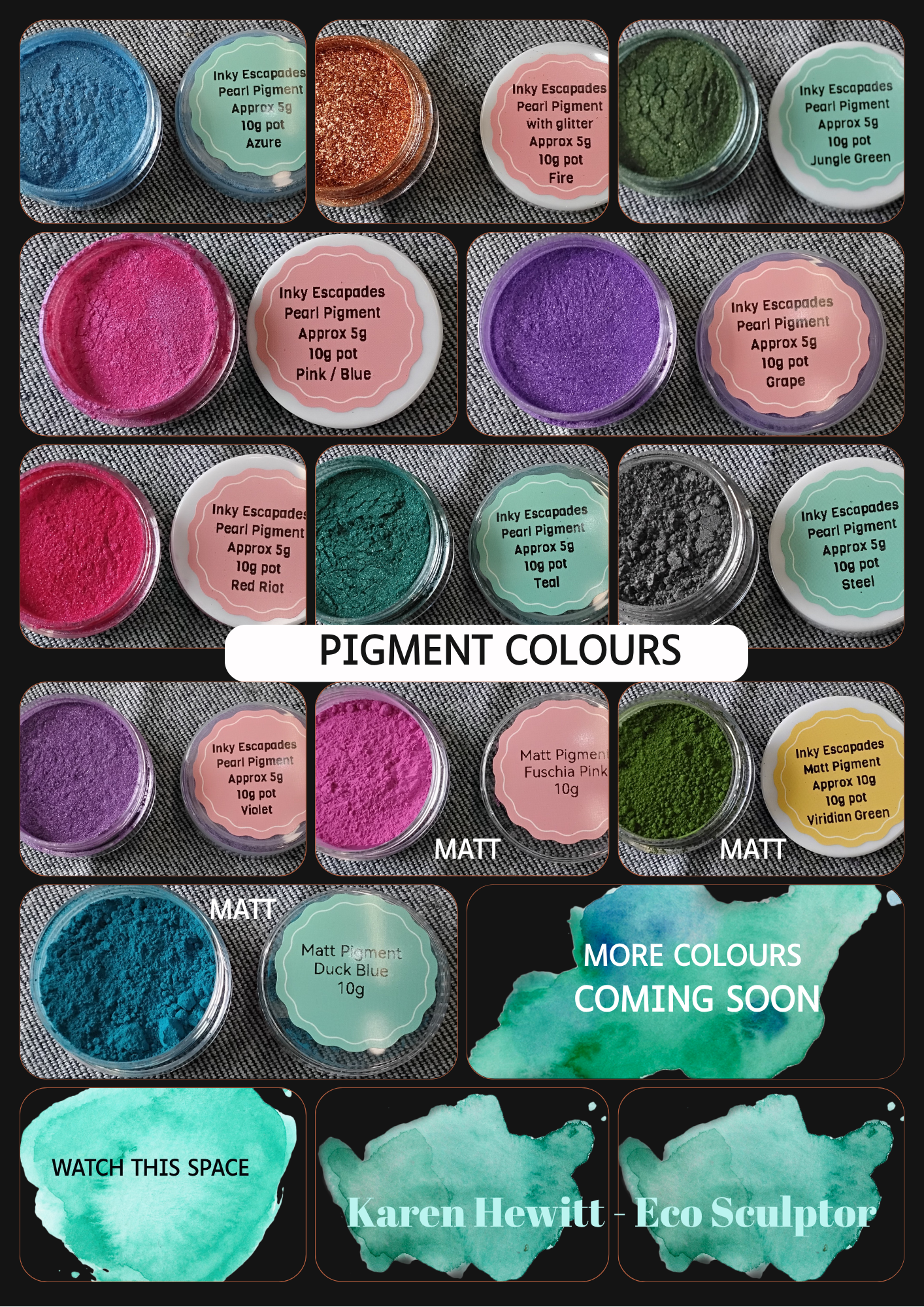 Matt Pigments