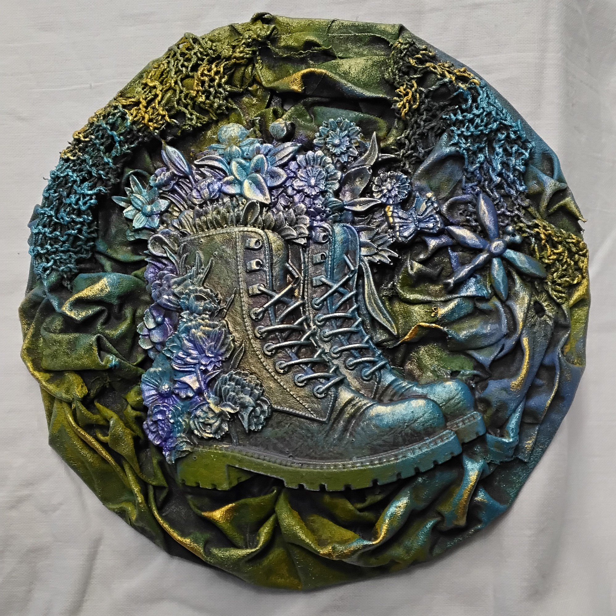 Recycled 45 Record - Hand crafted - many designs available